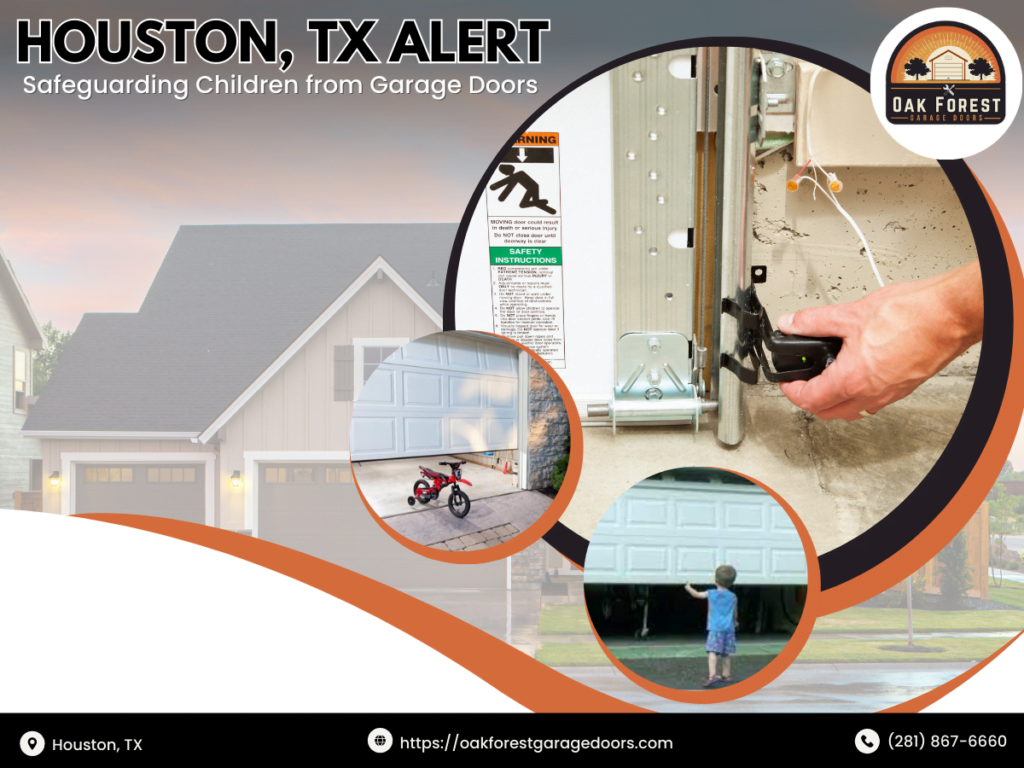 Keeping Kids Safe: Garage Door Safety Tips for Parents in Houston, TX. 2 Oak Forest Garage Doors 1