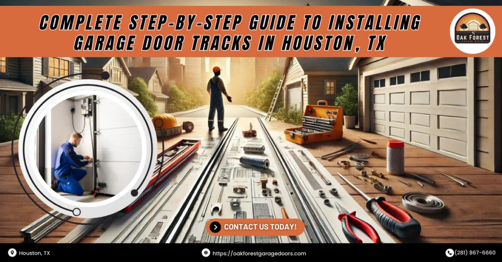 Complete Step-by-Step Guide to Installing Garage Door Tracks in Houston, TX 1 Oak Forest Garage Doors