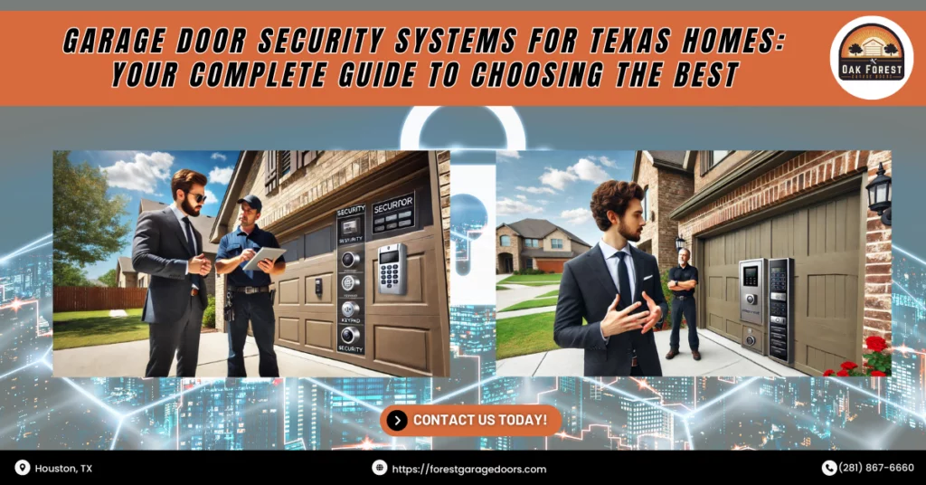 Garage Door Security Systems for Texas Homes: Your Complete Guide to Choosing the Best 1 Oak Forest Garage Doors