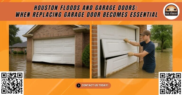 Should You Wait Until Spring for Replacing Garage Door? Pros and Cons 2 Houston Floods and Garage Doors: When Replacing Garage Door Becomes Essential - Oak Forest Garage Doors