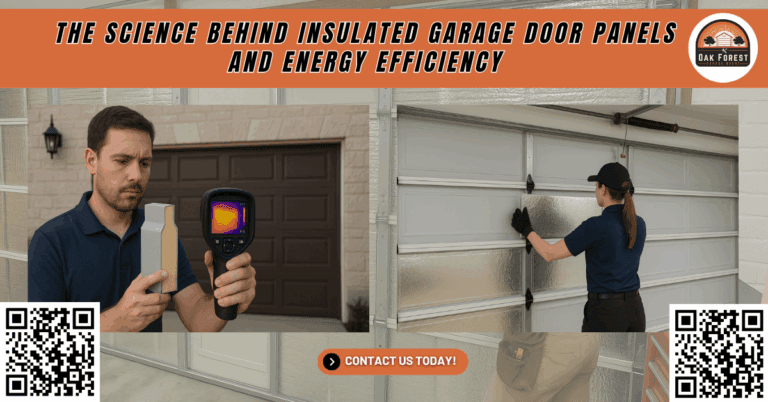 The Science Behind Insulated Garage Door Panels and Energy Efficiency 1 The Science Behind Insulated Garage Door Panels and Energy Efficiency - Oak Forest Garage Doors
