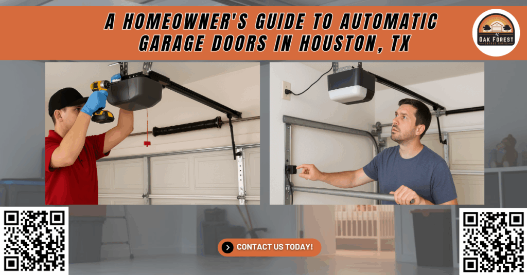 A Homeowner's Guide to Automatic Garage Doors in Houston, TX 2 A Homeowner's Guide to Automatic Garage Doors in Houston, TX - Oak Forest Garage Doors