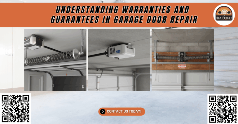 Understanding Warranties and Guarantees in Garage Door Repair - Oak Forest Garage Doors